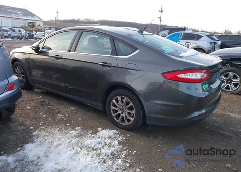 2016 Ford Fusion S from USA, damaged, VIN 3FA6P0G75GR199104